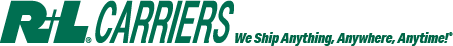 R+L Carriers, Family Owned and Operated for ^0 Years.